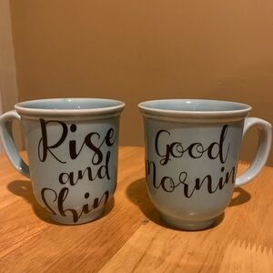 Two Coffee Mugs By Threshold
